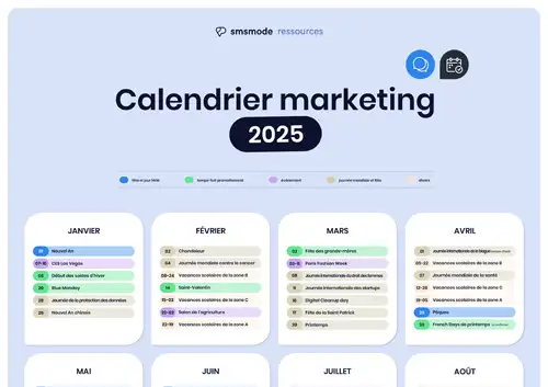 Calendrier marketing 2025