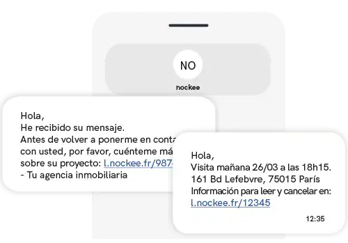 SMS para comunicaciones relacionadas con el alquiler