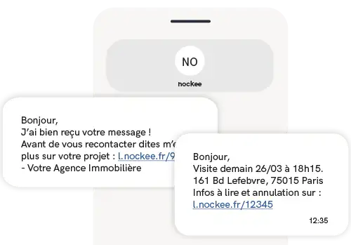 SMS pour la communication liée à la location