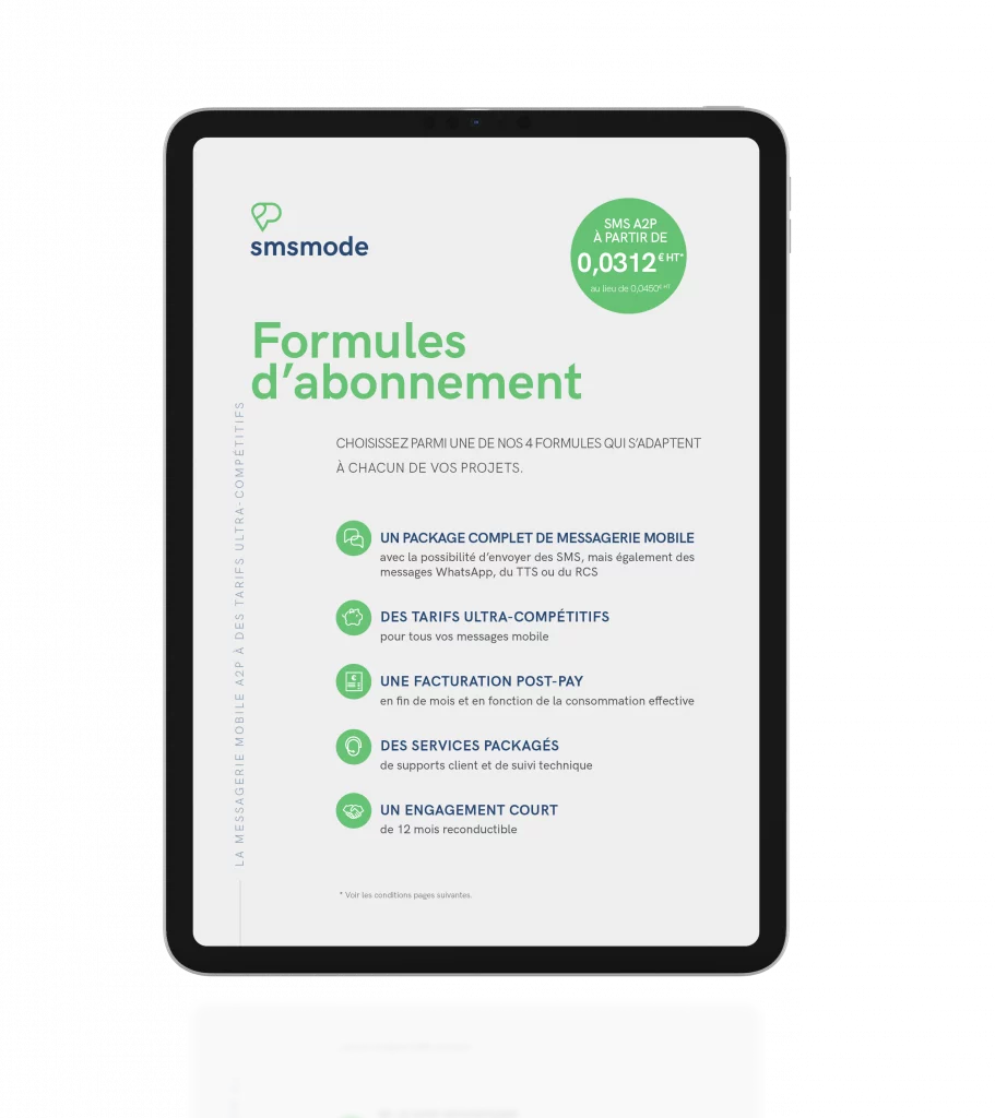 fiche abonnement