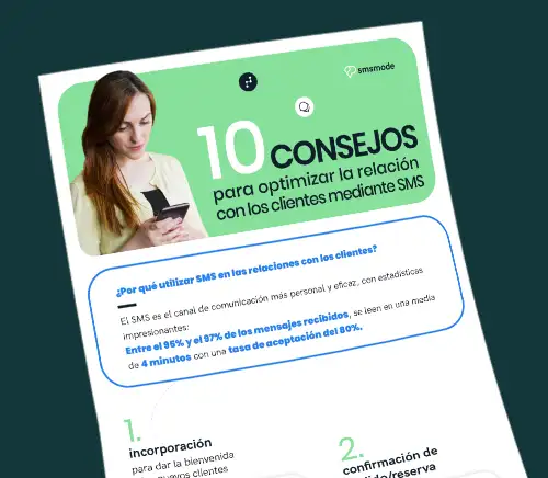 10 consejos para optimizar la relación con los clientes mediante SMS